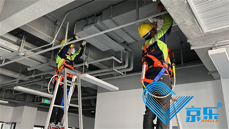 北京地區某辦公寫字樓中央空調清洗案例